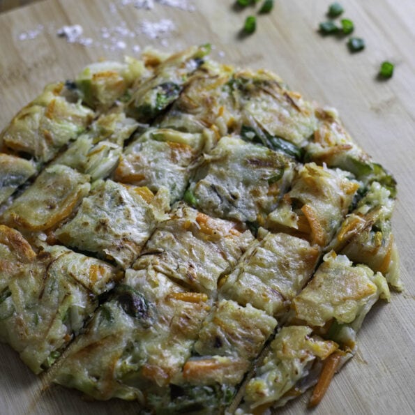 Yachaejeon - Korean Vegetable pancake