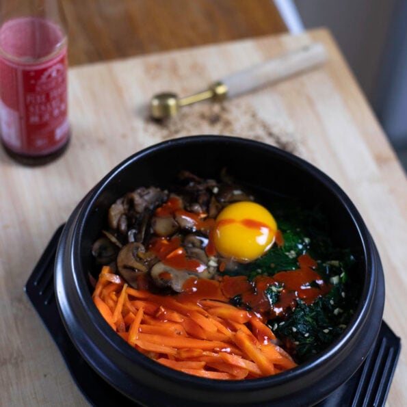 Simple Veggie Bibimbap