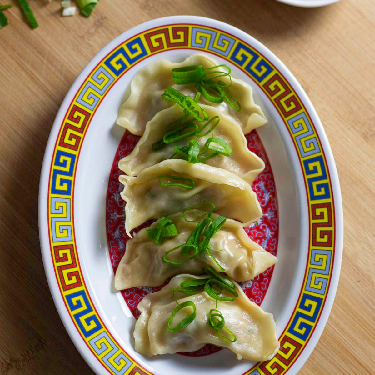 Chinese Pork & Chive Dumplings