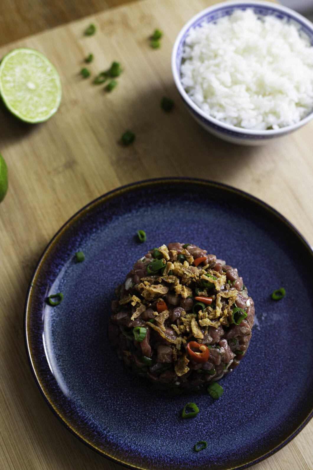 French-Thaï Beef tartare