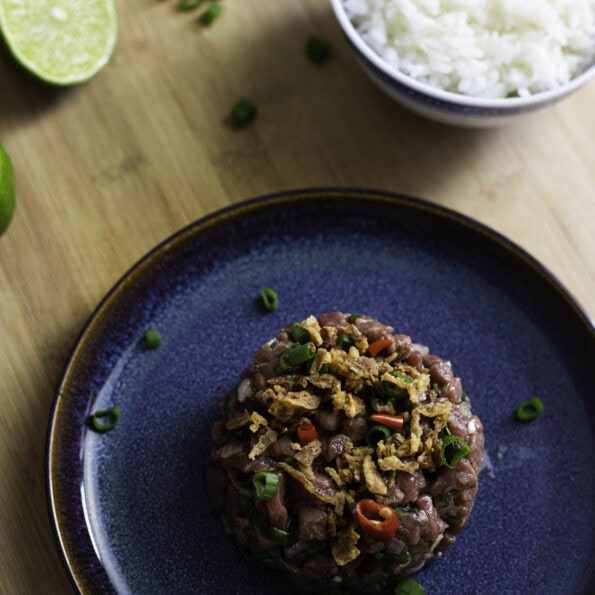 French-Thaï Beef tartare