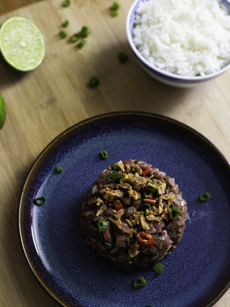 French-Thaï Beef tartare