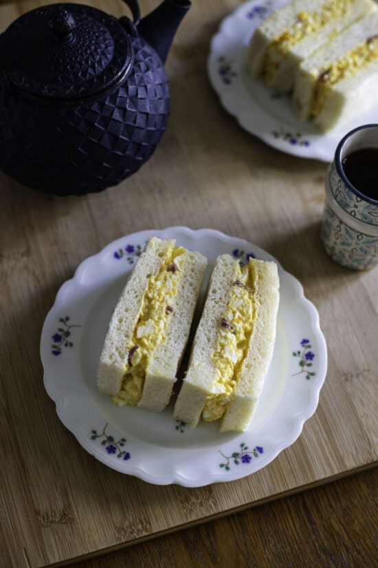 Tamago sando (Japanese egg sandwich)