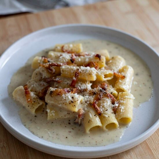 Authentic Rigatoni alla Gricia