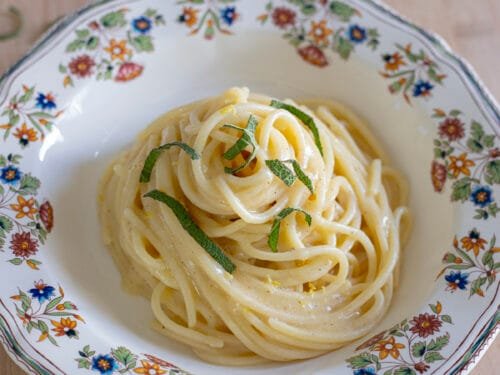 Authentic Pasta al Limone (Lemon pasta)