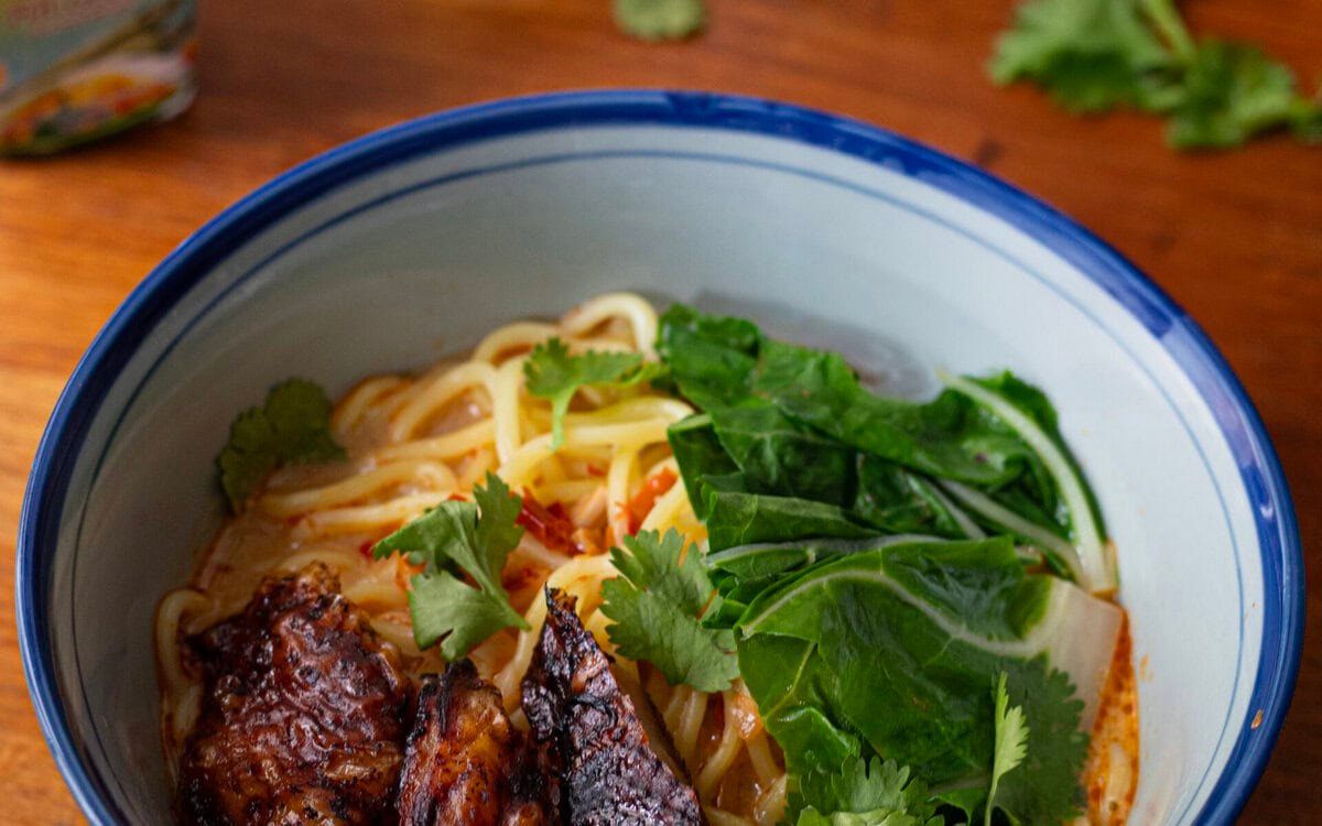 Easy Red Curry Ramen