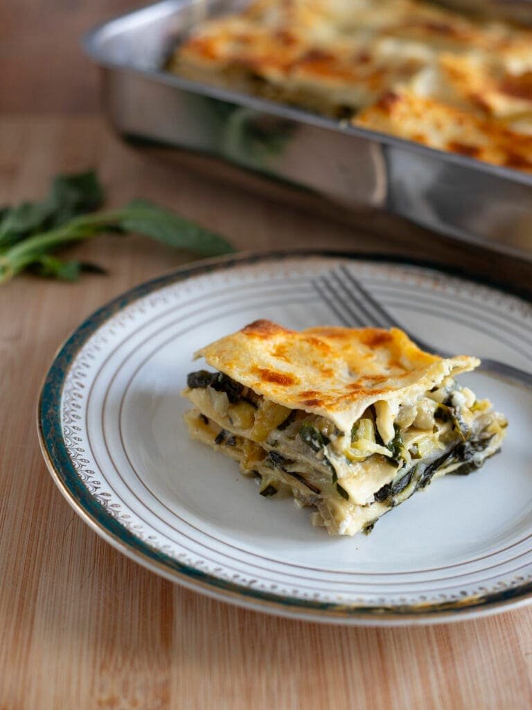 Green Lasagna (with Swiss Chard & Zucchini)