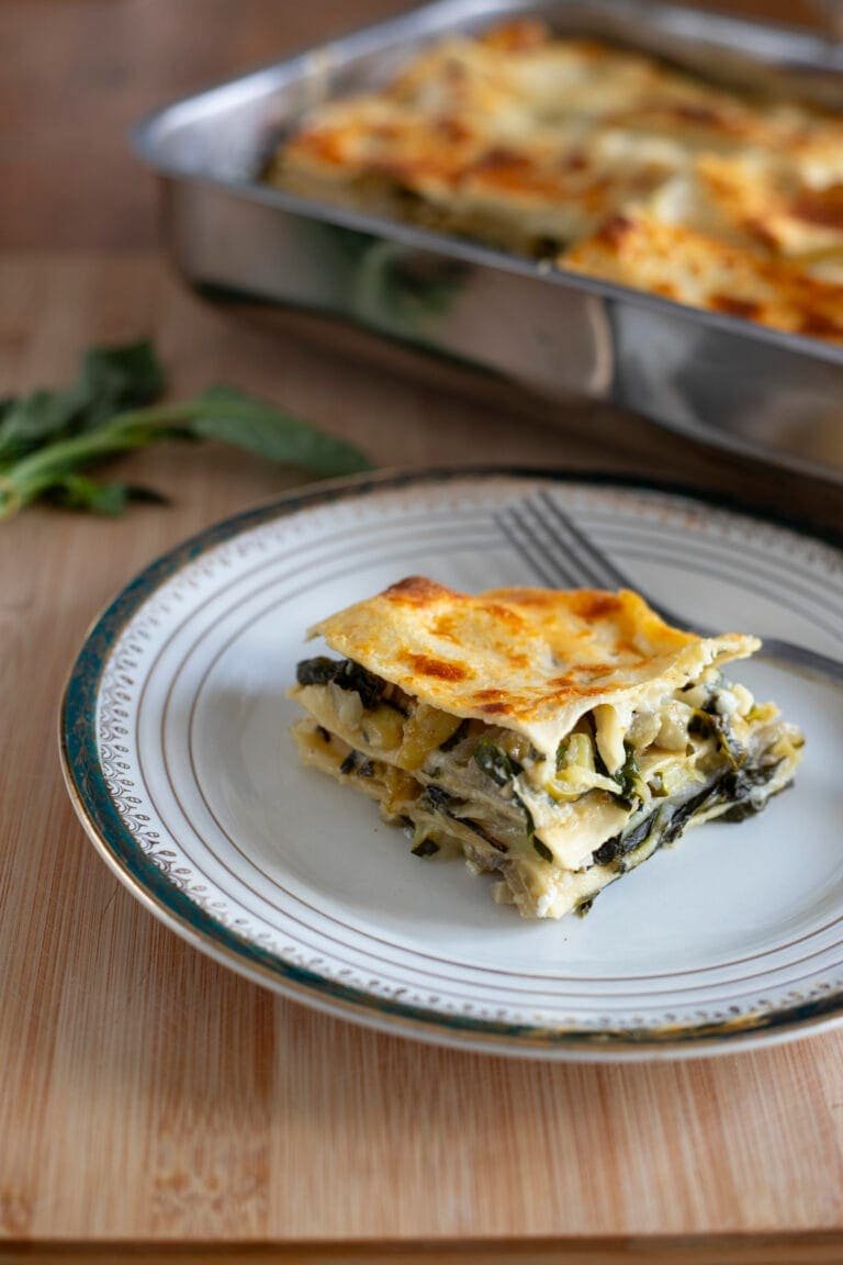 Green Lasagna (with Swiss Chard and Zucchini)