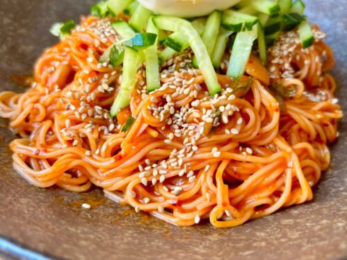 Spicy Cold Noodles (Bibim Guksu)