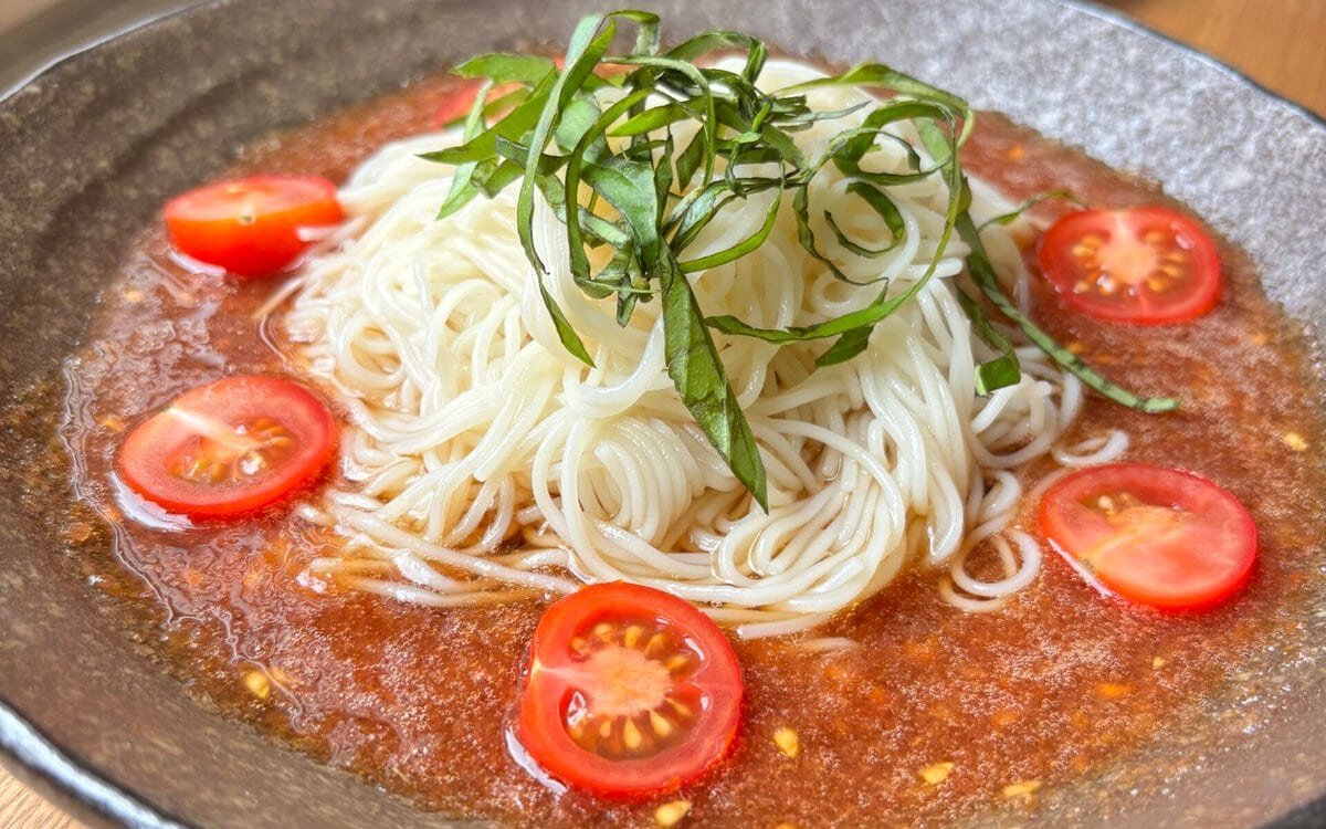 Cold Tomato Noodles