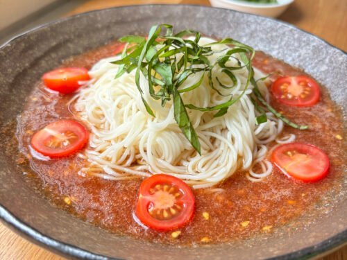 Cold Tomato Noodles