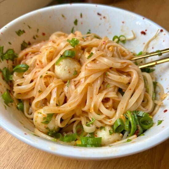 Dry Tom Yum Noodles