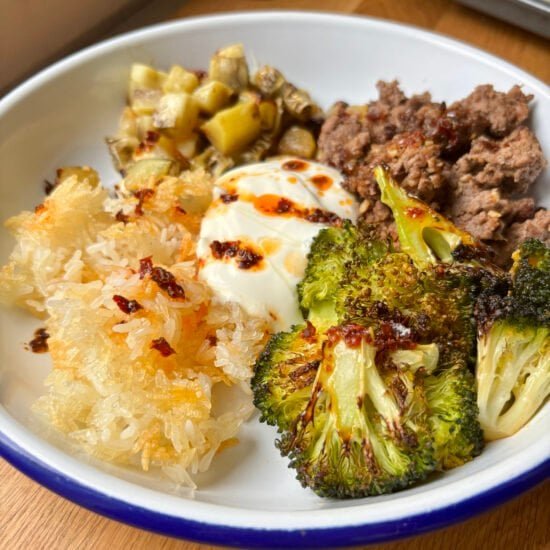 Beef & Broccoli Tray Bake