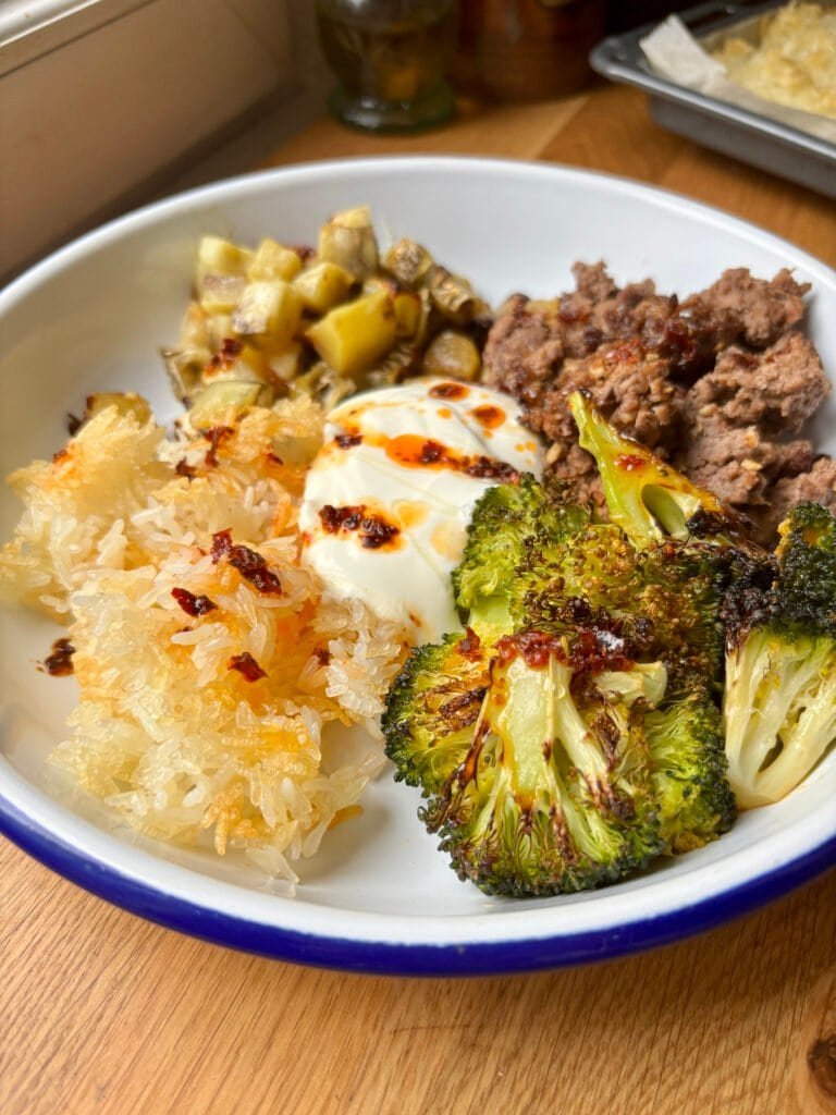 Beef & Broccoli Tray Bake