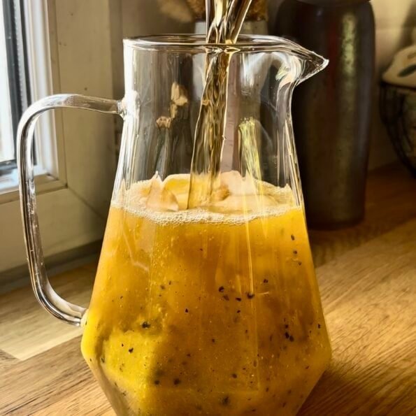 Mango iced tea