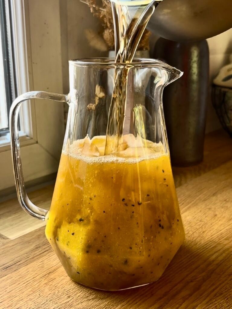 Mango iced tea