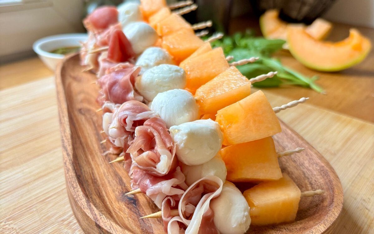 Thai Melon Skewers
