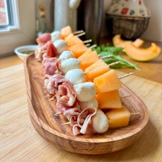 Thai Melon Skewers