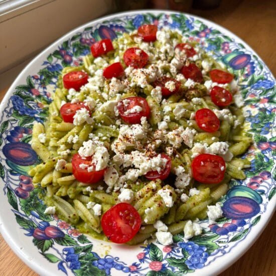 Cold Courgette Pasta