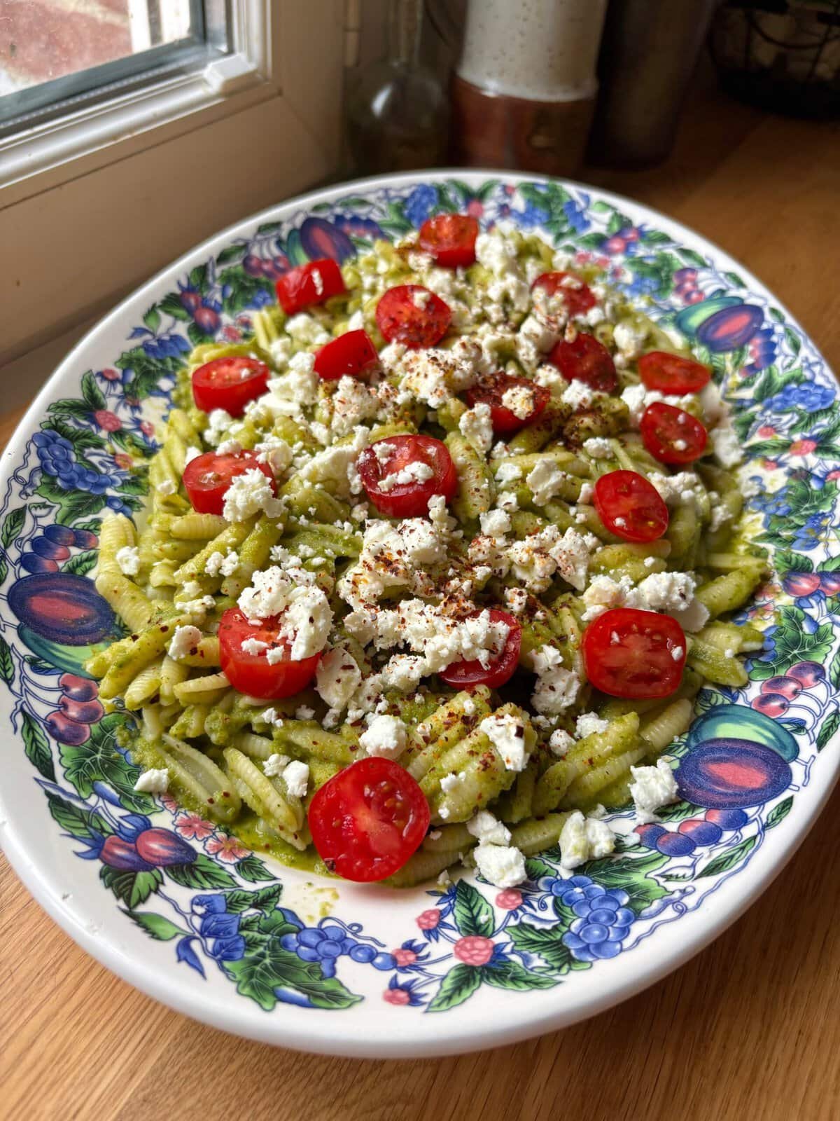 Cold Courgette Pasta