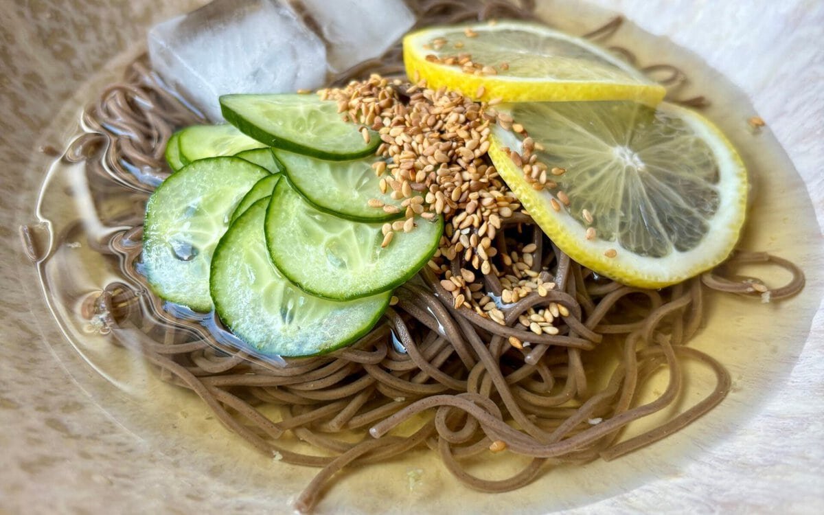 Chilled Lemon Soba