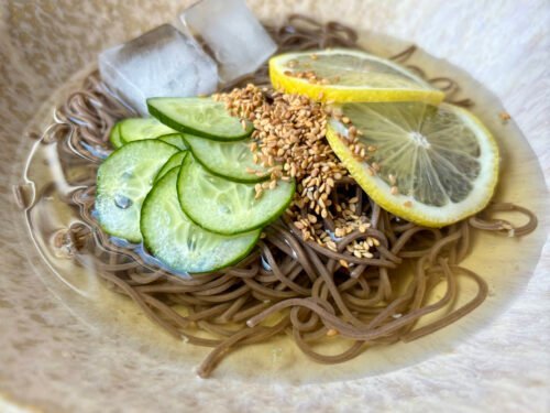 Chilled Lemon Soba