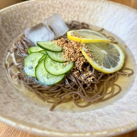 Chilled Lemon Soba