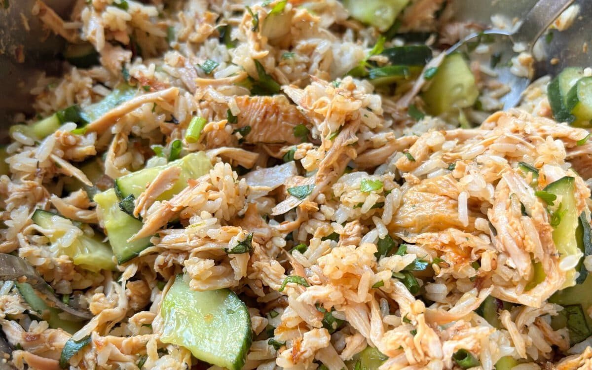 Chicken Rice Salad
