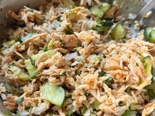 Chicken Rice Salad
