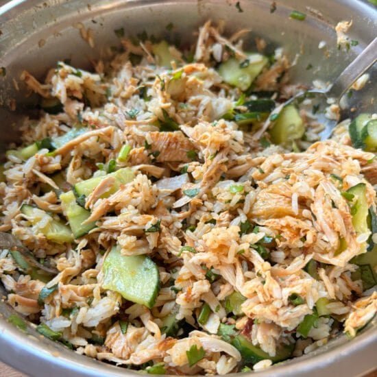 Chicken Rice Salad