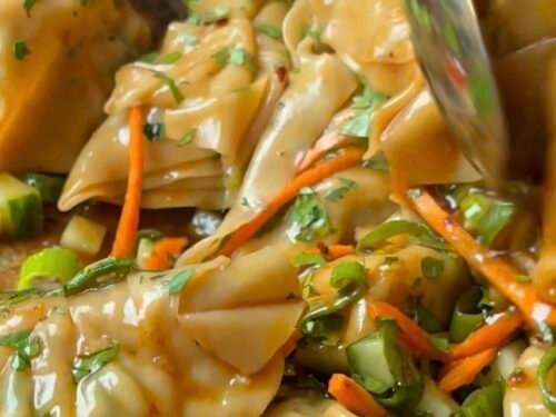 Dumpling Salad