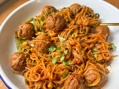 Meatball Noodles