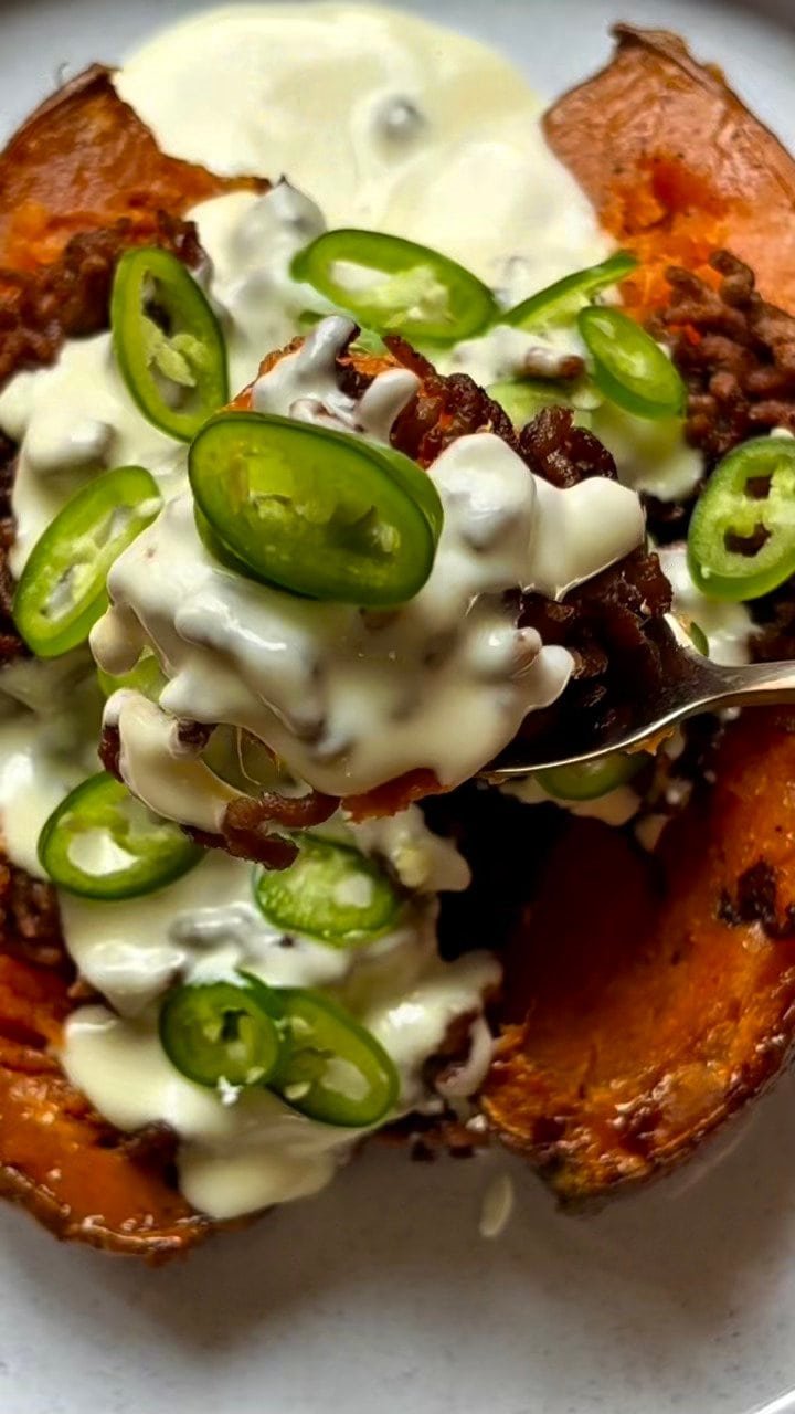 Loaded Sweet Potato
