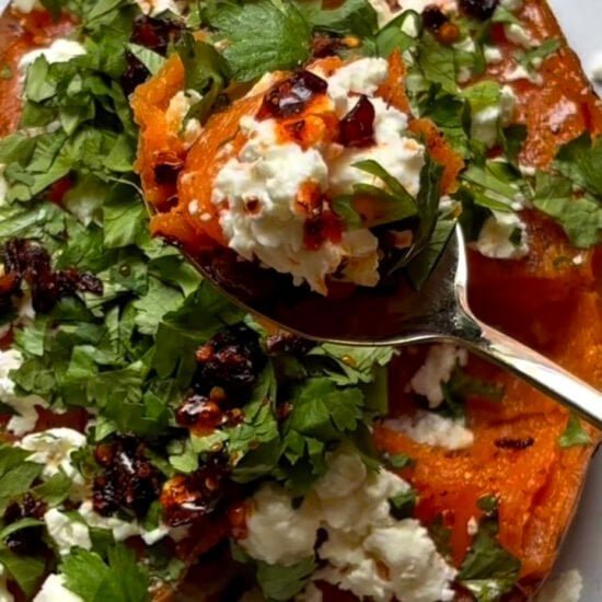 Veggie Loaded Sweet Potato